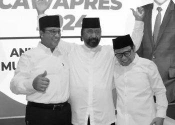 Timnas Anies-Muhaimin Resmi Dibubarkan, Surya Paloh Tidak Hadir