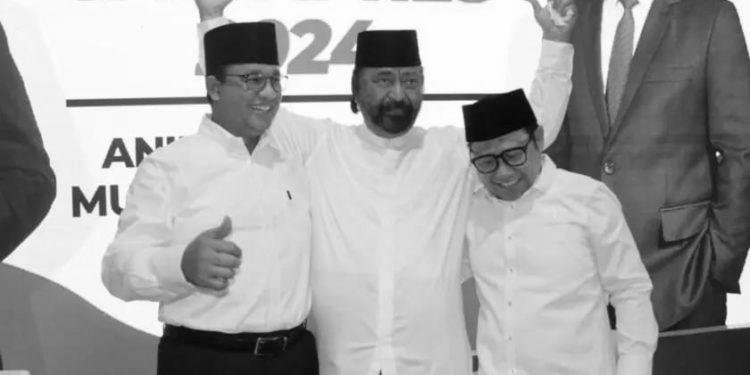 Timnas Anies-Muhaimin Resmi Dibubarkan, Surya Paloh Tidak Hadir