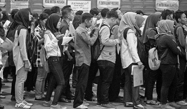 Kondisi Ekonomi Jeblok, Sebanyak 7,86 Juta Orang Berstatus Pengangguran, Lulusan S2 Pun Susah Dapat Kerja